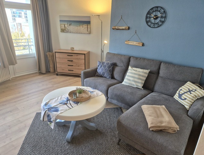 Ferienwohnung in Gr&ouml;mitz - Gr&ouml;mitz-Center - Wohnzimmer