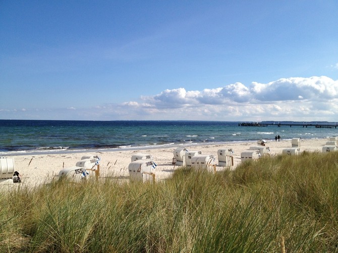 Ferienwohnung in Scharbeutz - Strandk&ouml;rbchen - das Meer direkt vor der T&uuml;r