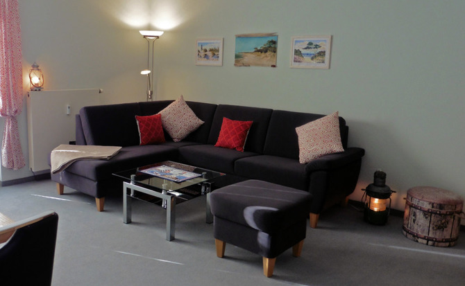 Ferienwohnung in Ostseebad Nienhagen - Ferienwohnung Dorie - Wohnzimmer