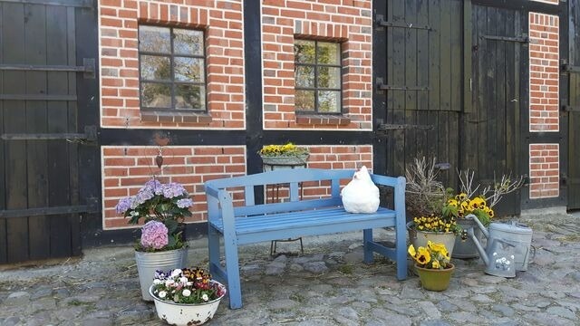 Ferienwohnung in Fehmarn - Ferienwohnung "Rosenrot" auf dem Ferien + Bauernhof Nilson in Inselmitte - Bild 22