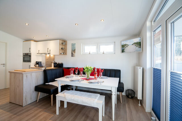 Ferienhaus in Scharbeutz - Casa del Sol Scharbeutz - Sauna kostenlos - 1 kleiner Hund willkommen - umz&auml;unter Garten - Bild 8