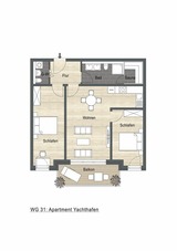 Ferienwohnung in K&uuml;hlungsborn - Waldstra&szlig;e 49, Neu! Riviera 31 - Bild 17