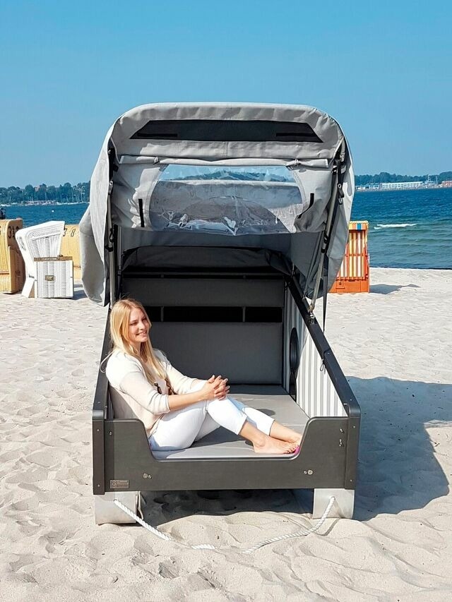 Ferienwohnung in Eckernf&ouml;rde - Schlafstrandkorb Nord -H&ouml;he Jungfernstieg - Bild 3