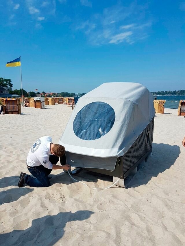 Ferienwohnung in Eckernf&ouml;rde - Schlafstrandkorb Nord -H&ouml;he Jungfernstieg - Bild 10