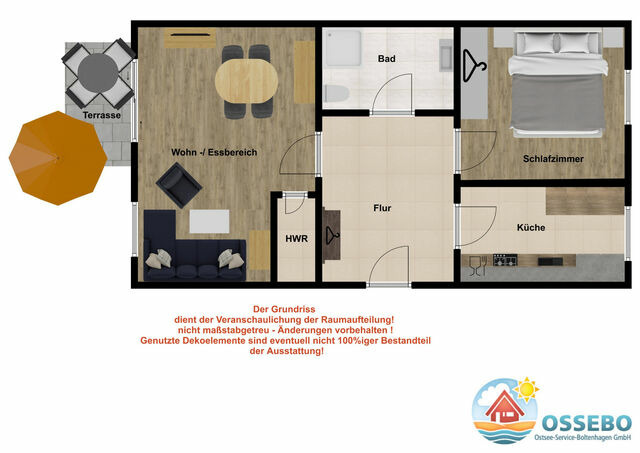 Ferienwohnung in Boltenhagen - S&uuml;nnslag Wohnung 141 - Bild 18