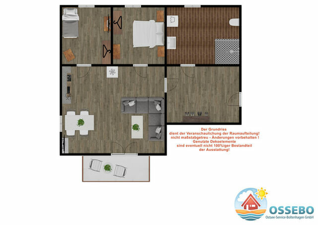 Ferienwohnung in Boltenhagen - OSTSEE7 Fewo Sun - Bild 23